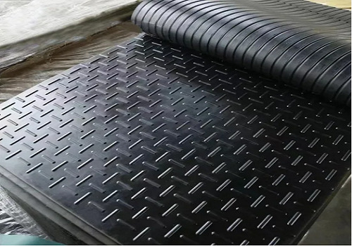 Estera de goma para carpas
