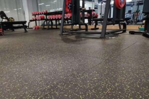 The sizes of rubber gym flooring sizes