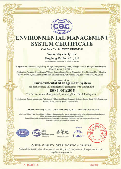 ISO 14001 Certification