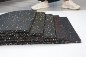 How thick should the gym rubber mats be